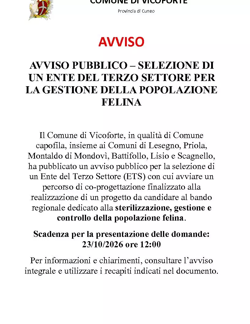 AVVISO